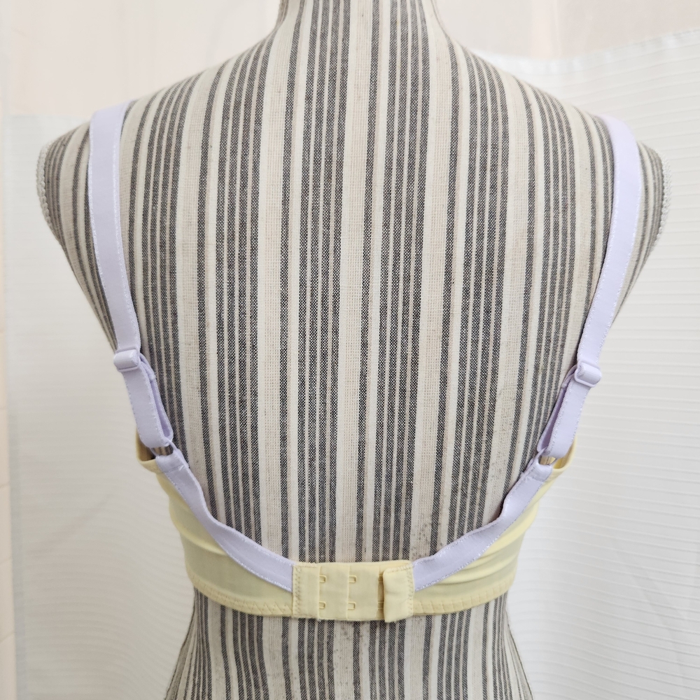 Freya Yellow Lavender Contrast Lace T-Shirt Bra - Picture 3 of 6